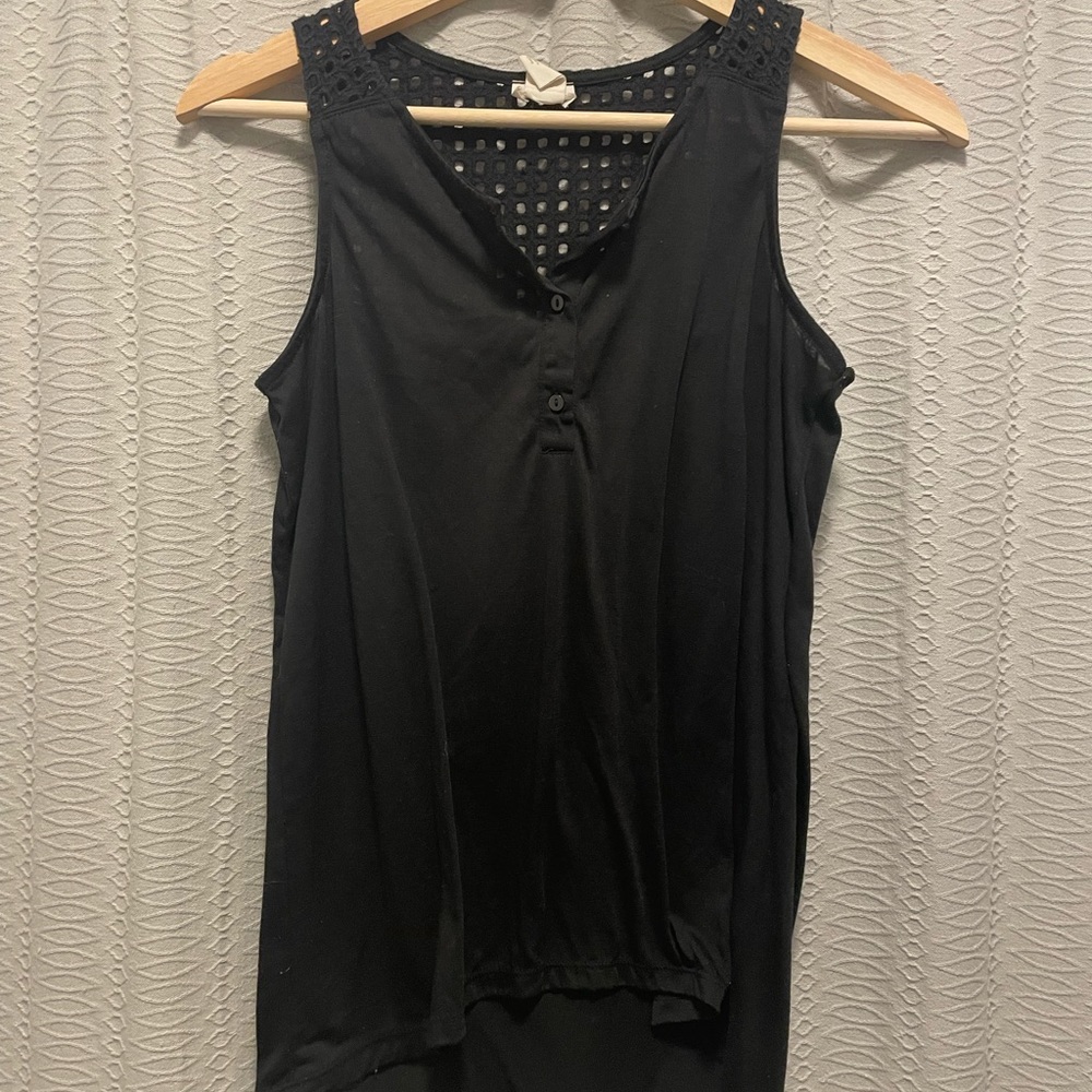 Black Tank Top H&M